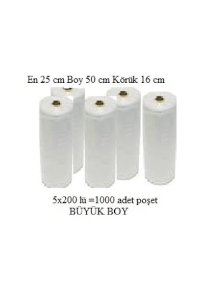 Rulo Poşet 1000 Adet Büyük Boy Bakkal Manav Rulo Poşet 1000 Adet Büyük Boy Bakkal Manav