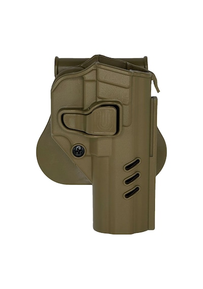 Bg Black Grips Beretta F92 İçin Uyumlu Taktik Polimer Kılıf // Bej Bej