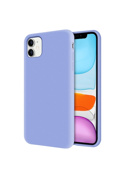KZY İletişim Apple Uyumlu iPhone 11 Kapak İçi Kadife Soft Logosuz Lansman Silikon Kılıf