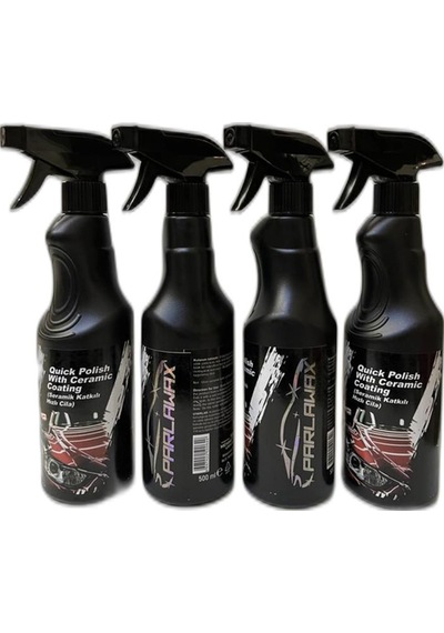 Parlawax Hızlı Cila Seramik Katkılı 500 Ml X 4 Adet