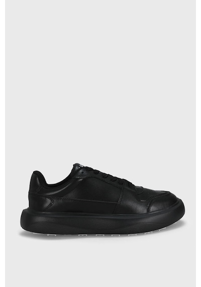 Lufian Mateas Erkek Deri Sneaker Ayakkabı Siyah Siyah 112230251100100 Siyah