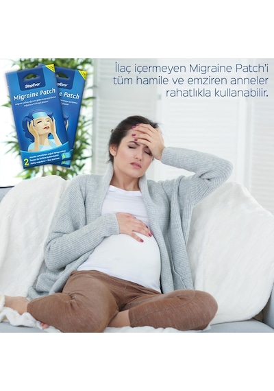 Stopever Migraine Patch - 2X2 Adet