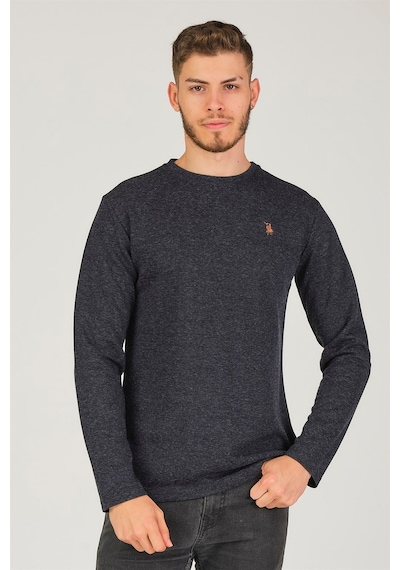 V4001 Dewberry Erkek Sweatshırt-lacivert Lacivert