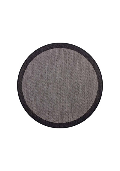 Saraz Halı Sisal Jut 9715 Siyah