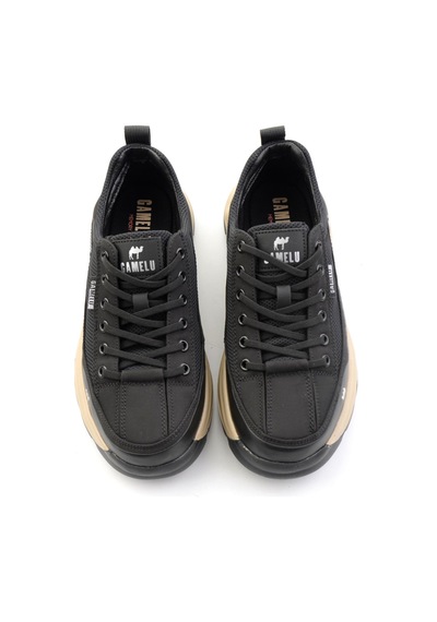 Bambi Siyah Kumaş Erkek Sneaker E01175522404