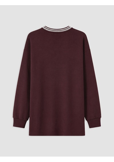 Lcw Everyday Mürdüm Soft Touch Kadın Sweatshirt Tunik
