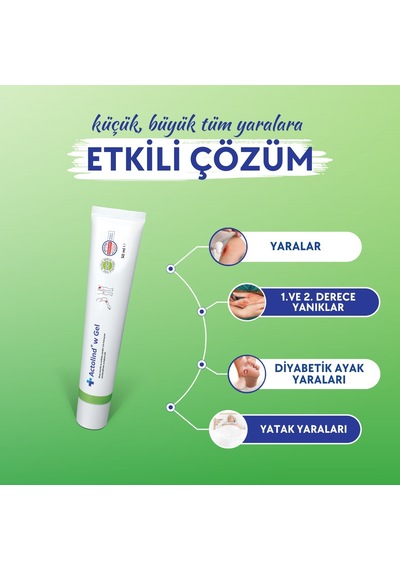 Actolind Yara Bakım Jeli 30 ML + Yara Bakım Solüsyonu 100 ML