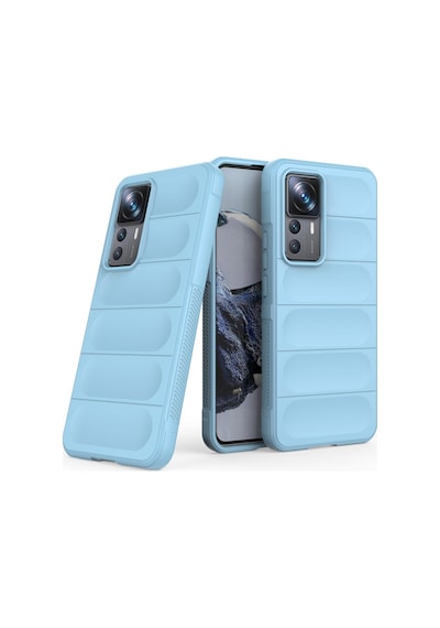 Mi 12t Pro Kılıf Optimum Silikon - Sky Blue Düz Renkli