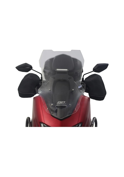 GP Kompozit Yamaha NMAX 125 / 155 2021-2024 Uyumlu Ön Cam Şeffaf 61 cm