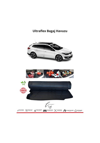 Renault Megane 3 Sporttourer 2009-2015 3d Bagaj Havuzu