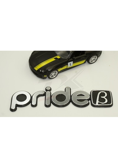 Kia Pride B Logo Bagaj 3M 3D Krom Abs Logo Amblem