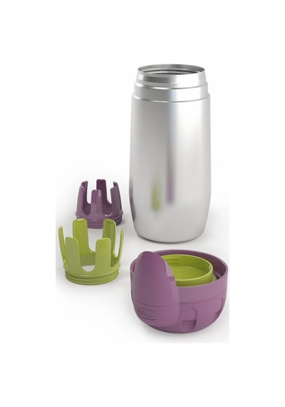 Chicco Termal Biberon Ve Mama Termosu -  Step Up 0+ Gri