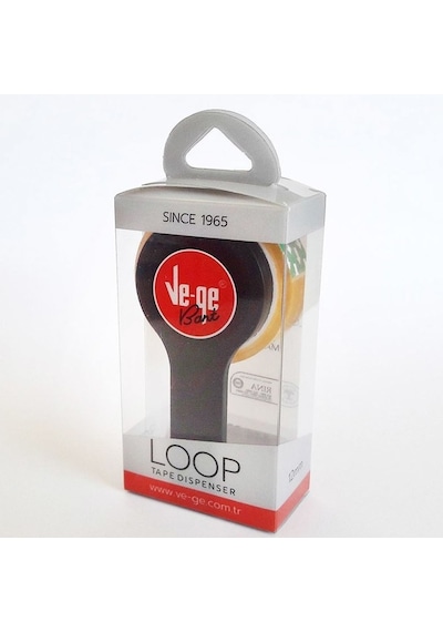 Vege Loop Tape Dıspenser Kesici-tekli