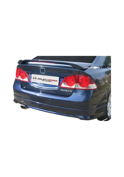 Honda Civic 8 Arka Tampon Altı Fiber 2006-2011