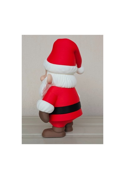 Noel Baba Figür 20cm-3d Baskı-kolleksiyonluk Biblo