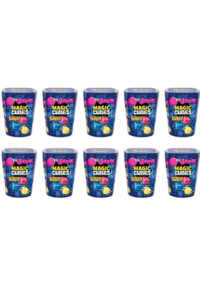 Big Babol Magic Cubes Karışık Meyve Aromalı Sakız 86 Gr X 10 Adet
