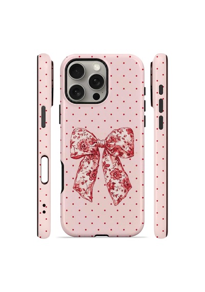 Velvoria Valestra Vintage Rose Bow Dot Apple Apple iPhone Uyumlu 16 Pro Max Magsafe Koruma Kılıfı Valestra Magline - Vintage Rose Bow Dot Velvoria Valestra Vintage Rose Bow Dot Apple Apple iPhone Uyumlu 16 Pro Max Magsafe Koruma Kılıfı Valestra Magline - Vintage Rose Bow Dot