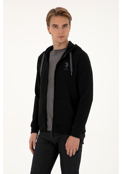 U.s. Polo Assn. Erkek Siyah Hırka Örme 50307765-vr046 Siyah