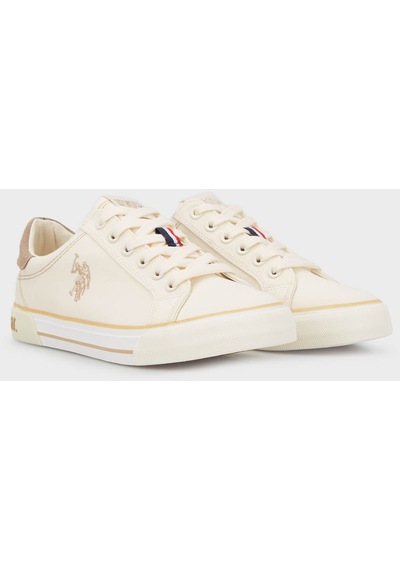 U.S. Polo Assn. U S Polo Assn Rachel 3fx Bej Kadın Sneaker Bej