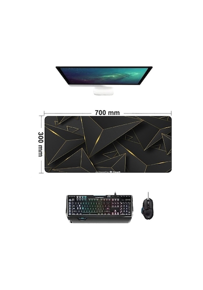 Concord Mp-708 Desenli Oyuncu Mouse Pad 30-70-0.3 Cm