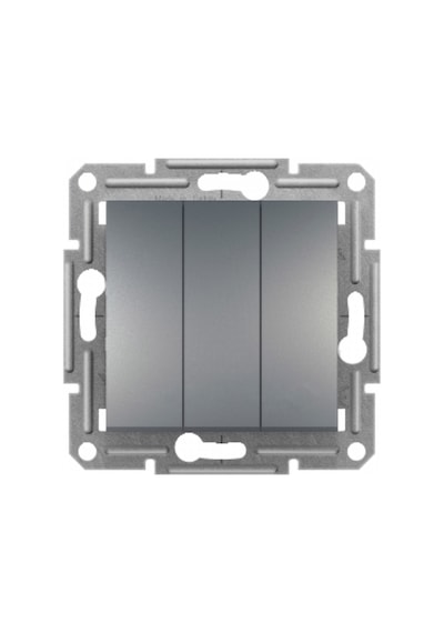 Schneider Eph2100162 Asfora Çelik Üçlü Anahtar