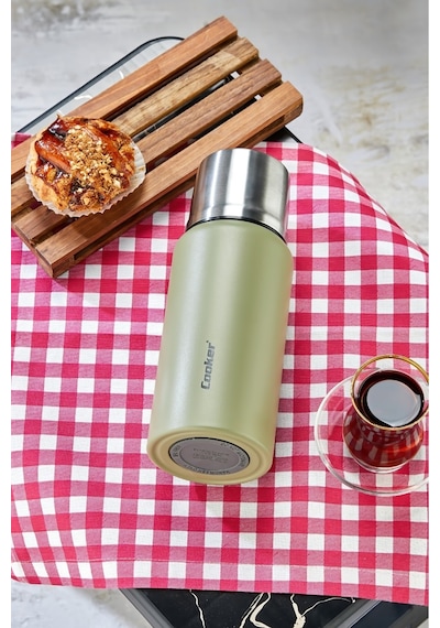 Cooker Campmate 750 Ml Paslanmaz Çelik Termos Ckr2106 Kahverengi