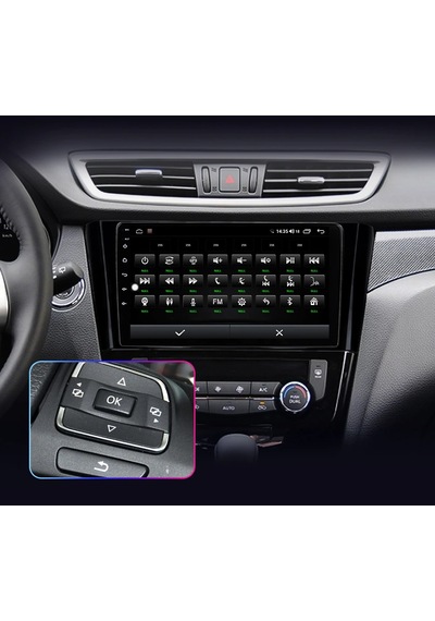 NİSSAN QASHQAİ X-TRAİL ANDROİD 4GB/64GB MULTİMEDYA 10.1 İNC HD IPS EKRAN PARK KAMERASI HEDİYELİ