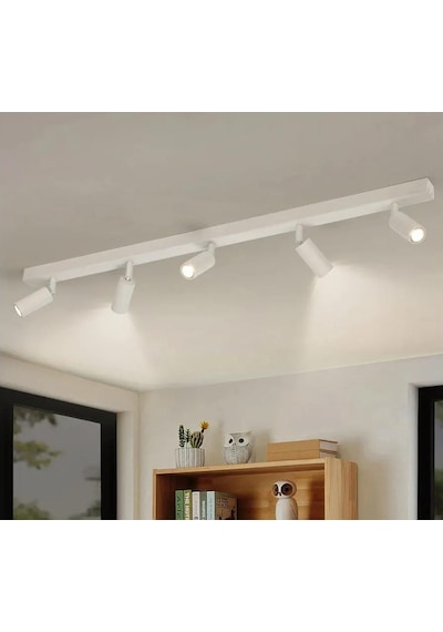Mylights 120cm Ampullu Led Avize Led Spot Led Avize Salon Avize Beyaz