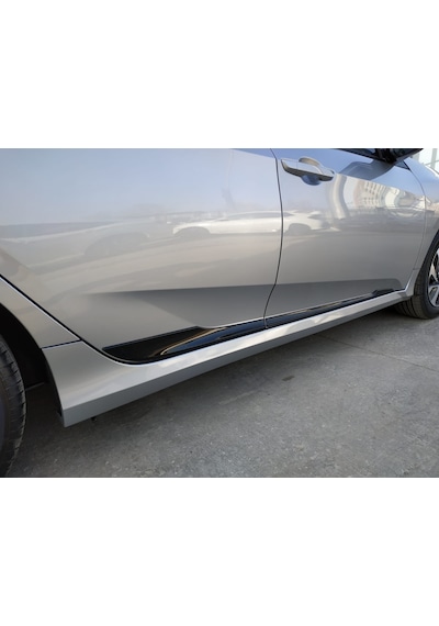 Honda Civic Fc5-Fk7 Kapı Çıtası Parlak Siyah Piano Black