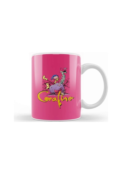 Coraline 05 Kupa Bardak Porselen Karışık