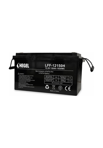 Hegel Lifepo4 Lityum Akü 12.8v 150ah