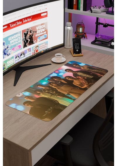 Elite V1 70x30 Xl Gaming Kauçuk Kaymaz Taban Mouse Pad Fare Altlığı