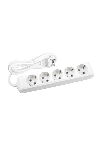 Multi Let Beşli Priz Topraklı Kablolu Çarpma Karşıtı 1 Mt