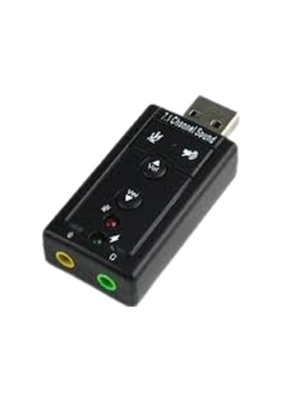 7.1 USB Ses Kartı Virtual Sound 3D - Win 7 Win 8 Win 10