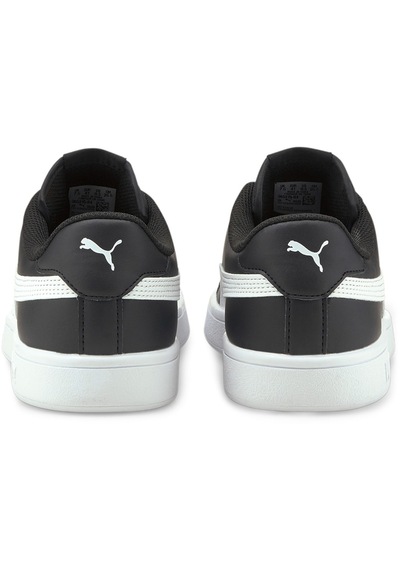 Puma Smash V2 L Siyah Beyaz Unisex Deri Sneaker 100323982 Siyah