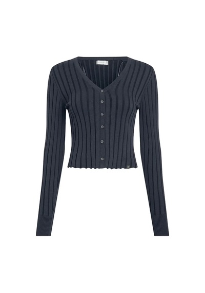 Calvin Klein Plated Sweater Cardı, Ppk Siyah Kadın Hırka