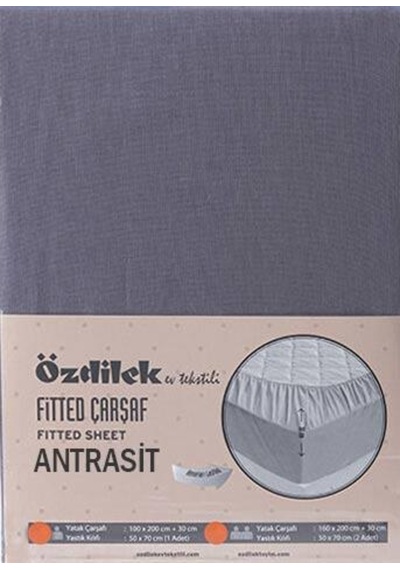 Özdilek 100X200 Fitted Kumaş Lastikli Yatak Çarşafı Yastık Kılıfl