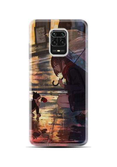 Xiaomi Redmi Note 9 Pro Kılıf Desenli Astronot Ve Dünya 1762