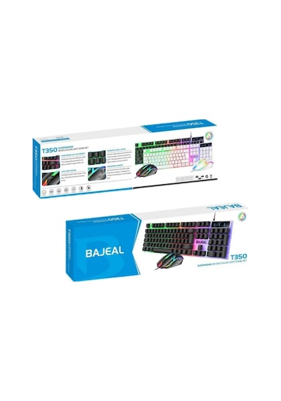 Maxgo 3111 Işıklı Q Klavye - Mouse - Rgb Aydınlatmalı Türkçe Klavye- Oyuncu Klavyesi
