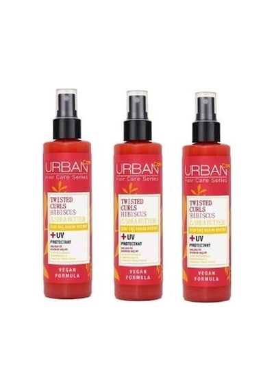 Urban Care Twisted Curls Hibiscus & Shea Butter Saç Bakım Kremi 3 x 200 ML