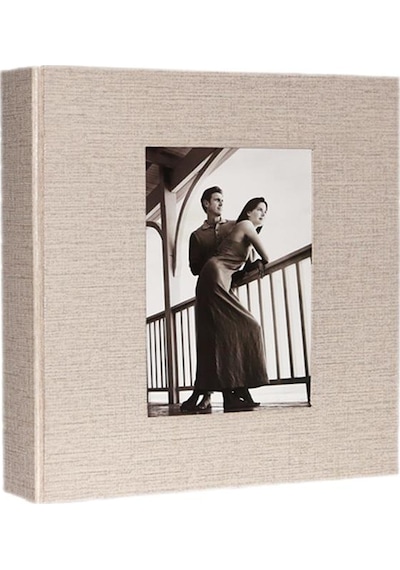 Rabsev 10x15cm 500 Fotoğraf Kapasiteli Lüks Koton Fotoğraf Albümü RSWPP46500-K