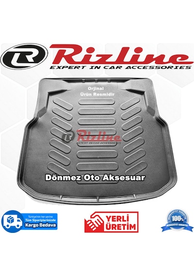 Mercedes C180 3D Bagaj Havuz Paspası W204 2007-2014 Arası Rizline N11.12065