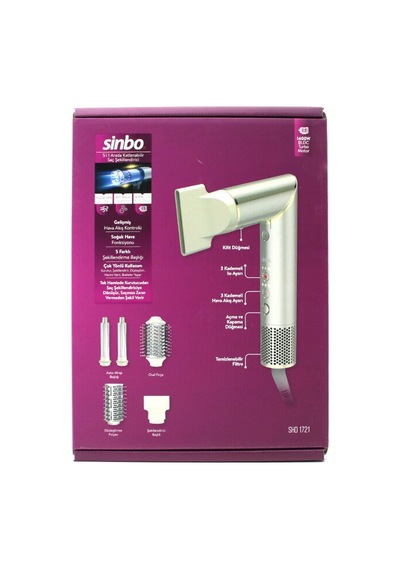 Sinbo Shd-1721 Saç Şekillendirme Cihazı