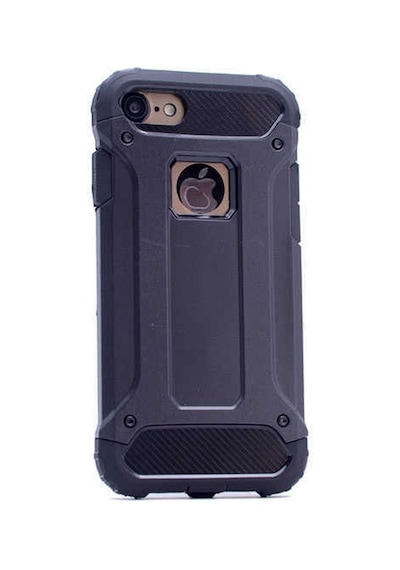 Kilifone - Apple Uyumlu iPhone 5 / 5s - Kılıf Çift Katman Zırh Tank Crash Military Kapak - Siyah