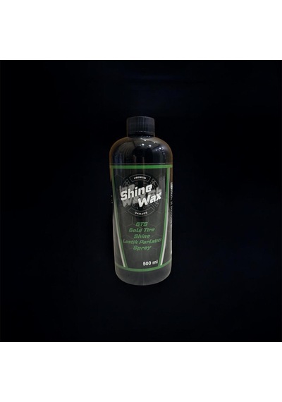 Shine Wax Lastik Parlatıcı Sprey 500ml Gold Tire Shine