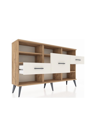 Arges Konsol 5 Raflı 3 Çekmeceli 132x30x83 Çam-çam/aytaşı Çam/aytaşı Arges Konsol 5 Raflı 3 Çekmeceli 132x30x83 Çam-çam/aytaşı Çam/aytaşı