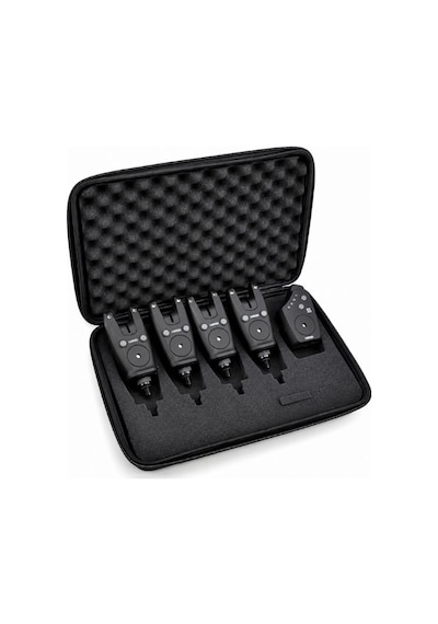 Hirisi S5 Kablosuz Balık Isırık Alarm Seti Suya Dayanıklı 4 Lü Carp Fishing Alarm