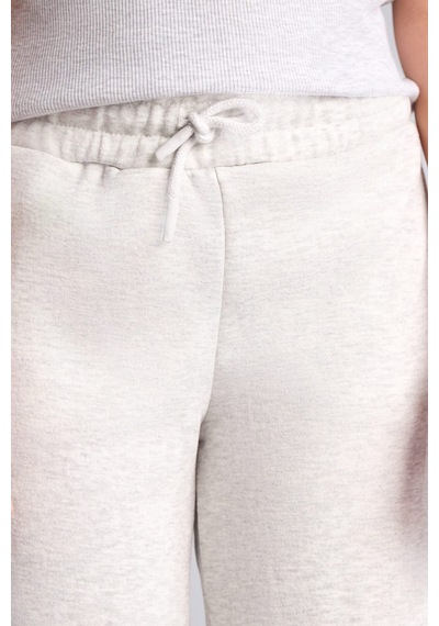 Defacto Fitilli Örme Wide Leg Kız Çocuk Pantolon I3160a826augr421 Gri-gr421