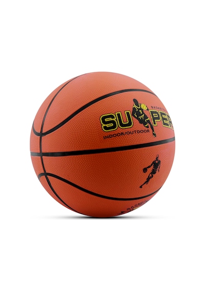4'LÜ SET Basketbol Voleybol Sert Zemin Futbol Topu Top Şişirme Pompası Seti Turuncu-018 Çok Renkli