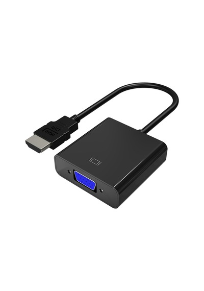 Dm Chb021 Hdmı To Vga Dönüştürücü 3.5mm Aux Ses Destekli Çıkış İle Hdmı-vga Adaptör